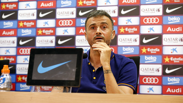 Luis Enrique: «Las temporadas las ganan las plantillas»