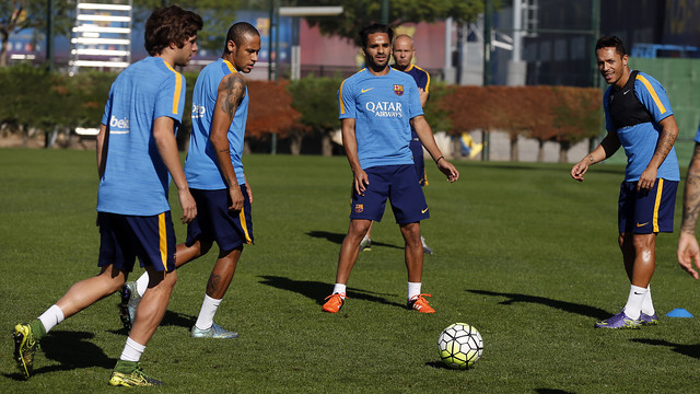 El último entrenamiento de la semana