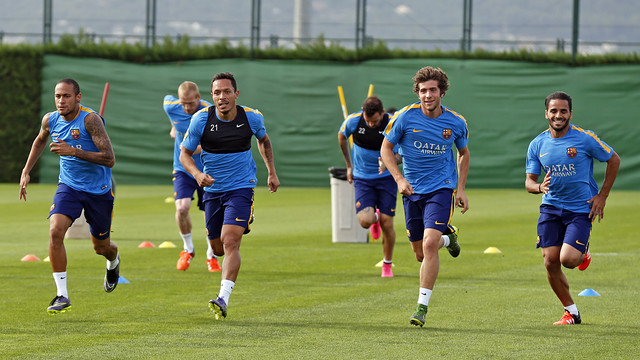 El plan de entrenamientos de la semana del retorno de la Liga #FCBlive