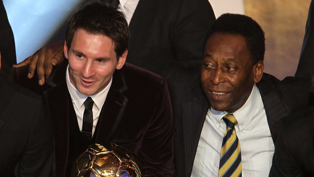Pelé: «Messi es el mejor jugador de los últimos diez años»