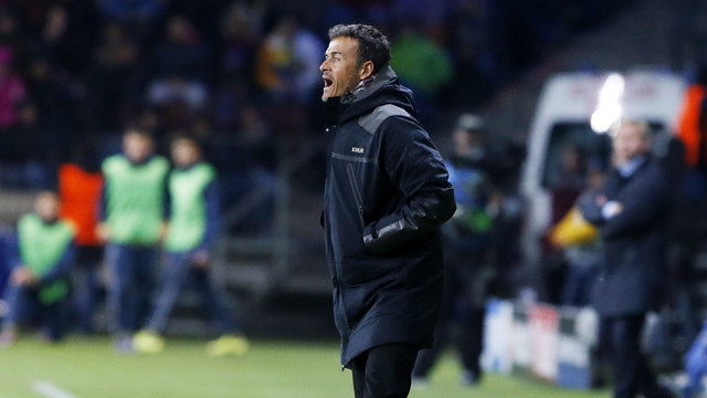 Luis Enrique: «Mantener la portería a cero siempre va bien»
