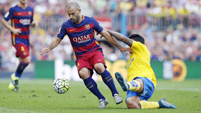 Dos partidos de sanción a Javier Mascherano