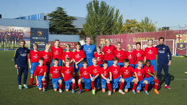 Patrick Andersson conoce los métodos de entrenamiento de la FCB Escola