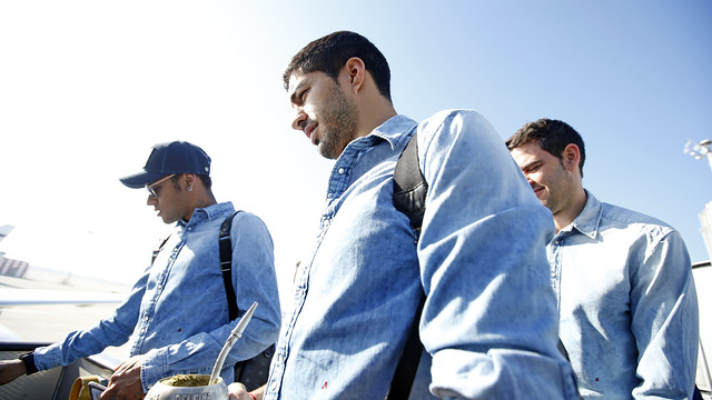 El FC Barcelona, camino de Getafe