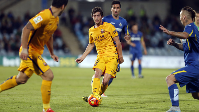 [REACCIONES] @SergiRoberto10: “Hemos dominado todo el partido”