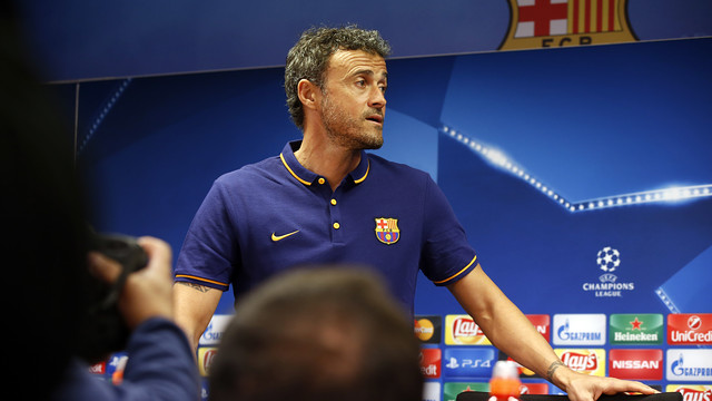 Luis Enrique: «Queremos seguir mejorando aspectos del juego»