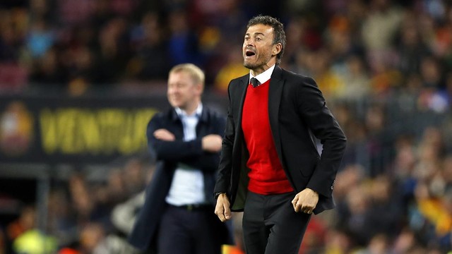 Luis Enrique, en rueda de prensa: «Tenemos que estar contentos por terminar un partido más sin encajar goles»