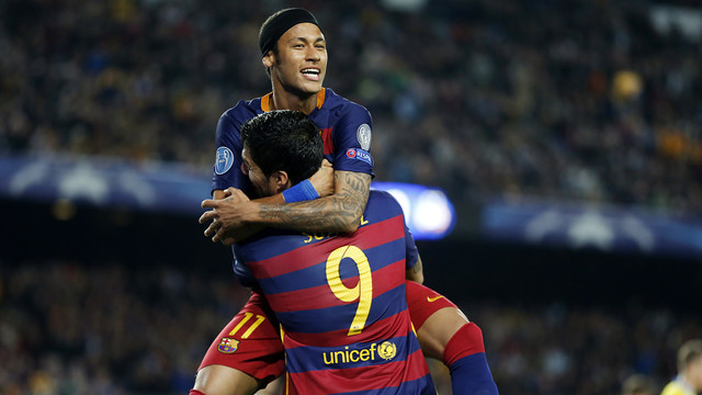 Neymar Jr y Luis Suárez, una sociedad mortal