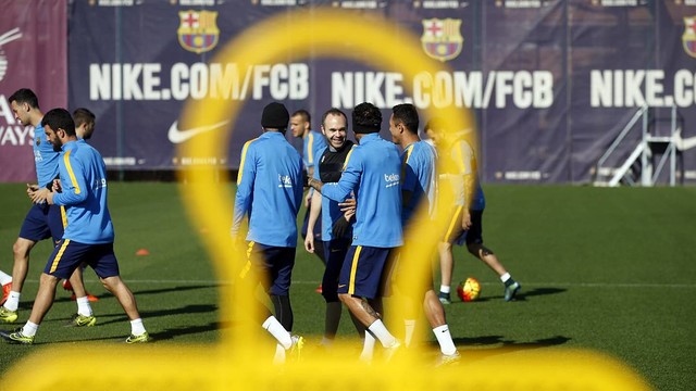 El primer equipo, listo para recibir al Villarreal