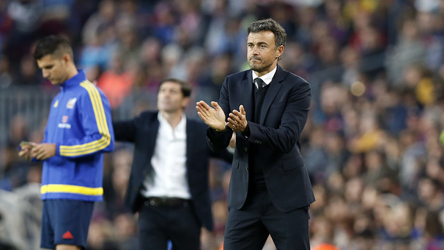 Luis Enrique: «Es una evidencia que el equipo está creciendo»