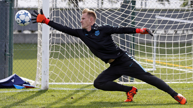 COMUNICADO – Ter Stegen, baja en los entrenamientos de la semana