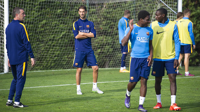 Gerard López: «La Copa Cataluña es una competición bonita y más contra el Girona»