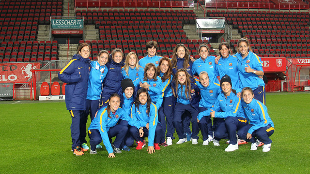 Prueban el estadio del Twente