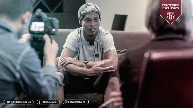 La entrevista en exclusiva a @10Ronaldinho, diez años después de su exhibición en el Bernabéu
