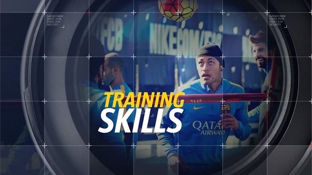 VIDEO: Las habilidades de los jugadores en un entrenamiento
