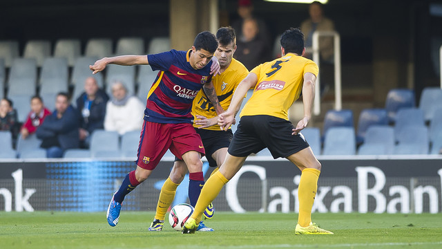 FC Barcelona B – CF Badalona: Derrota en inferioridad (0-1)
