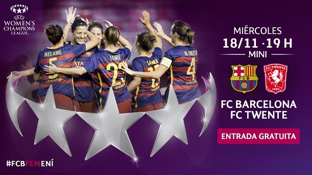 EN DIRECTO / Barça Femenino – FC Twente Vrouwen