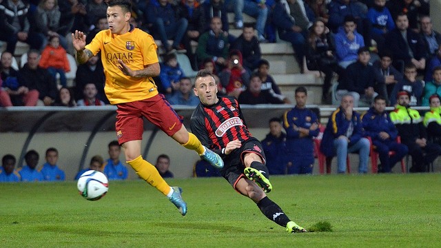 Barça B – CE Sabadell: Efectividad y empate en la Nova Creu Alta (2-2)