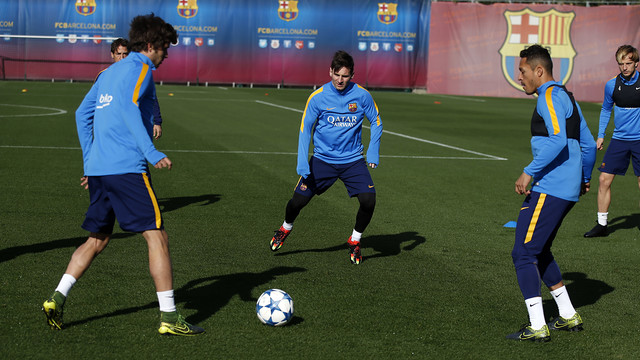 Última sesión antes de la visita de la Roma