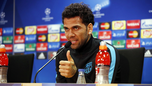 Alves: “Tenemos la sensación de estar haciendo un buen trabajo” #FCB
