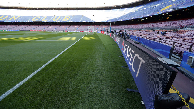 Mejoras infraestructuras en el Camp Nou los días de partido de Liga de Campeones