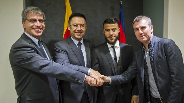 Rafinha firma la renovación: «El FC Barcelona es mi casa»