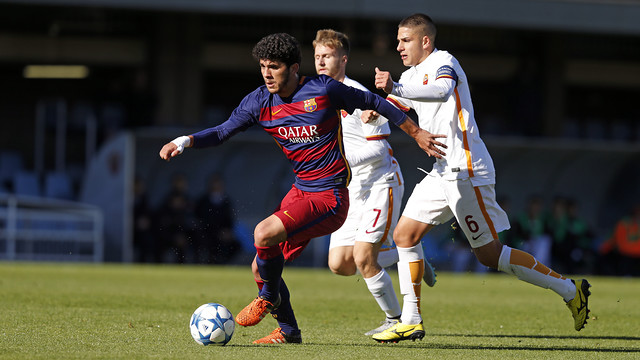 Juvenil A – AS Roma: La mala fortuna priva la victoria (3-3)