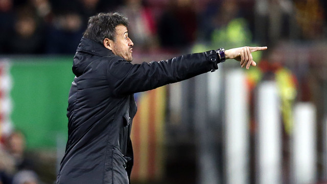 Luis Enrique: «Estamos en un momento dulce»