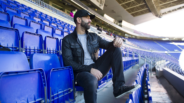José Bautista: «Celebro las victorias del Barça desde la distancia»