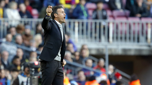 Luis Enrique: «Los jugadores disfrutan con lo que estamos haciendo»