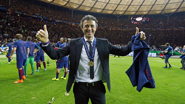 Luis Enrique, finalista al Mejor Entrenador del Año