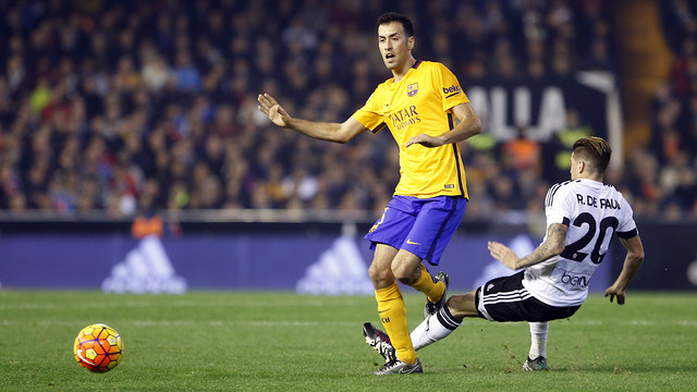 Sergio Busquets: «Este empate no es un paso atrás»