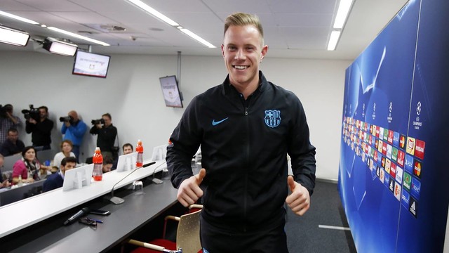 Ter Stegen, en rueda de prensa: «Queremos ganar para demostrar que somos los mejores» #FCBlive