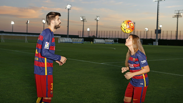 Gerard Piqué y Alexia Putellas, pasión por el balón