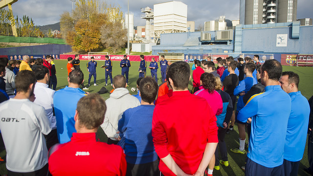 El primer paso para ser entrenador de la FCBEscola