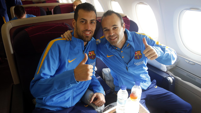 El FC Barcelona ya vuela hacia Japón