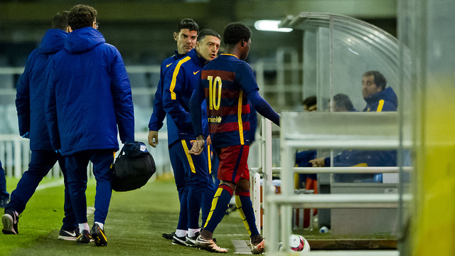 Dongou, lesionado en el aductor Dongou, lesionado en el aductor