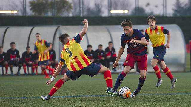 Amistosos contra la Selección Catalana sub 18 y sub16