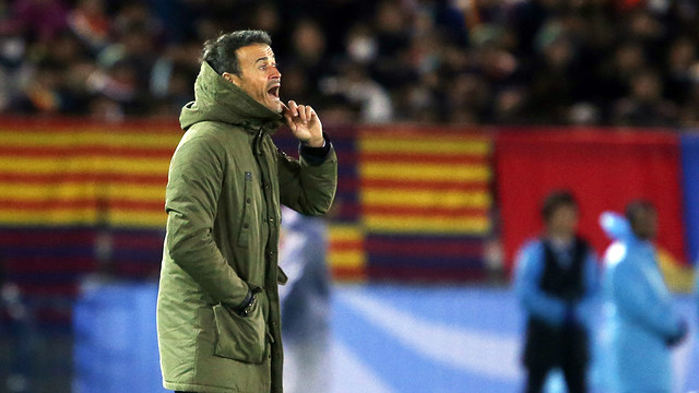 Luis Enrique: «Hemos jugado el partido que queríamos jugar»