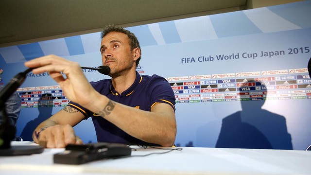 Luis Enrique: «El equipo está muy bien»