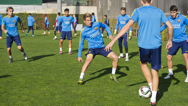 El Barça B vuelve a los entrenamientos