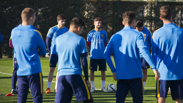Moisés y Xemi ya entrenan con sus compañeros en la Ciudad Deportiva
