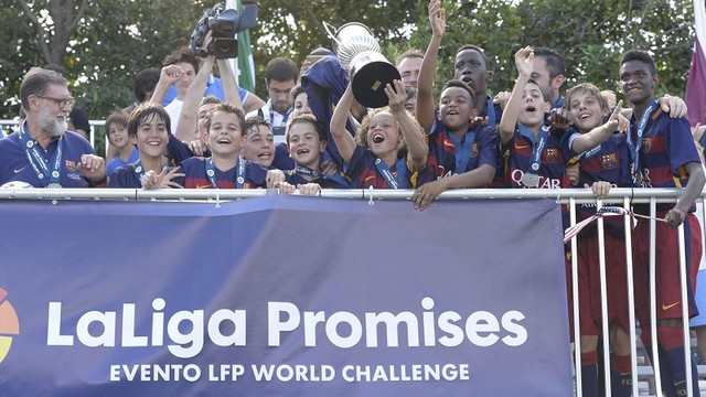 El Infantil B se proclama campeón del torneo Laliga Promises