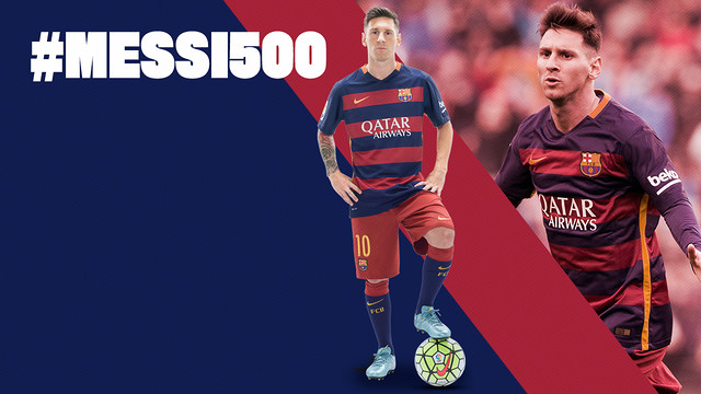 El infográfico de los 500 partidos de Leo Messi