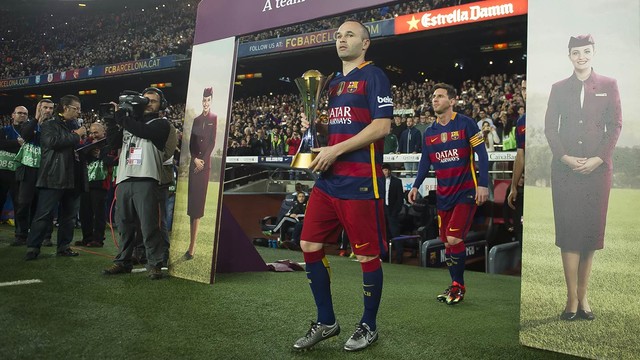 Andrés Iniesta: «Messi tiene una regularidad espectacular»