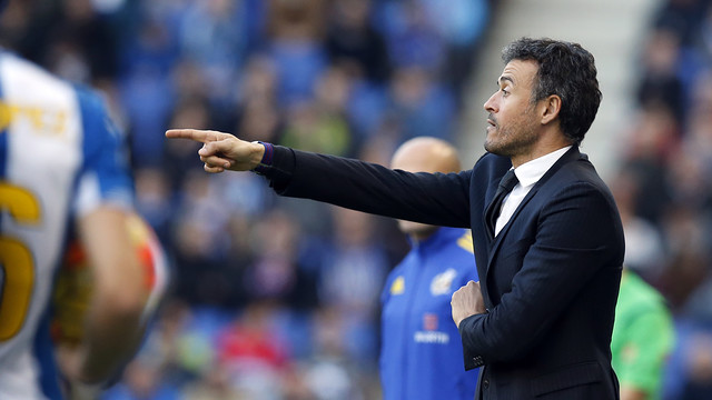Luis Enrique: «El resultado ha sido justo a pesar de haber creado muchas ocasiones»