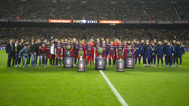 El FC Barcelona, mejor club del 2015 según la IFFHS