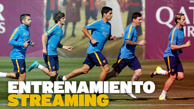 EN DIRECTO – Entrenamiento del FC Barcelona previo a la visita del Granada