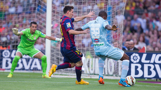 El Camp Nou, un estadio inexpugnable para el Granada