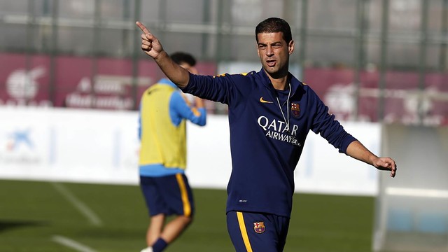 Gerard López: «Pido a los jugadores que jueguen igual que entrenan porque es una delicia»